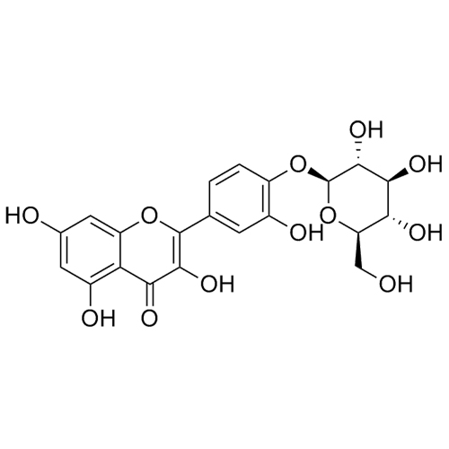 Picture of Spiraeoside (Quercetin-4'-O-Glucuronide)