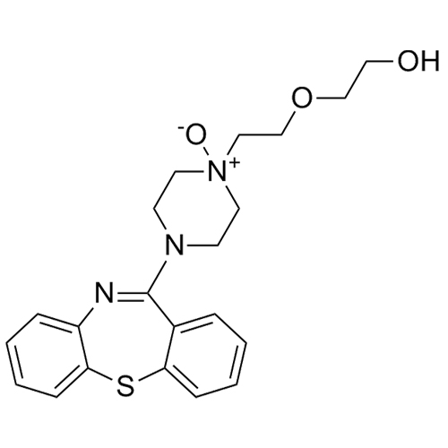Picture of Quetiapine EP Impurity H (Quetiapine-N-Oxide)