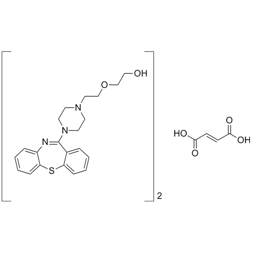 Show details for Quetiapine Hemifumarate Picture of Quetiapine Hemifumarate