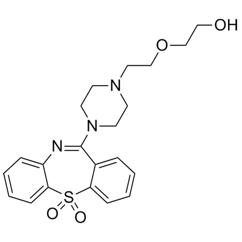 Show details for Quetiapine Sulfone Picture of Quetiapine Sulfone