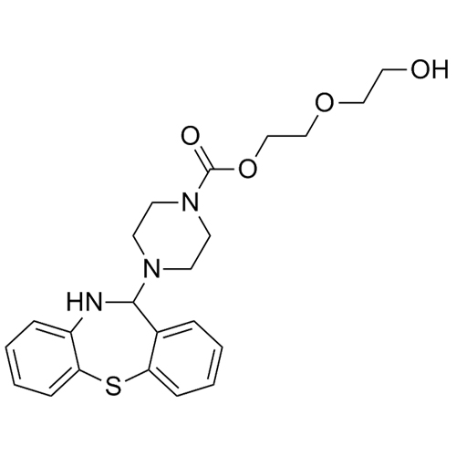 Show details for Dihydro Quetiapine Carboxylate Impurity Picture of Dihydro Quetiapine Carboxylate Impurity