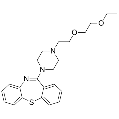 Picture of Quetiapine Ethyl Ether (Fumarate)