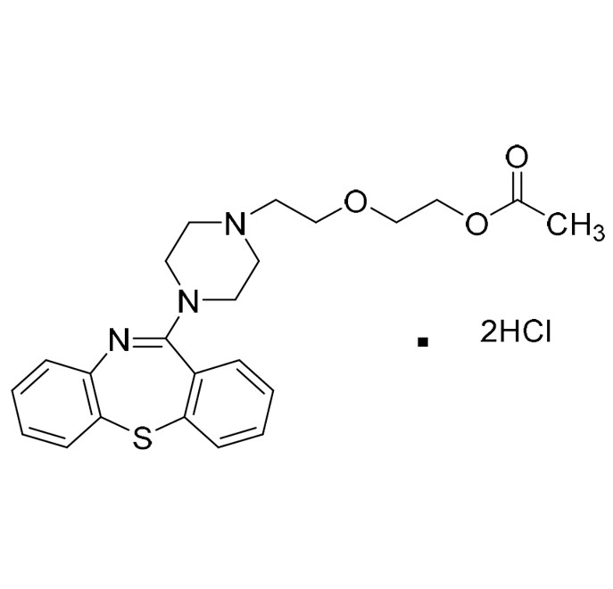 Show details for Quetiapine EP Impurity A DiHCl Picture of Quetiapine EP Impurity A DiHCl