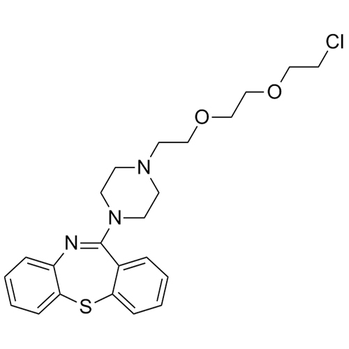 Show details for Quetiapine (2-Chloroethoxy)ethoxy Picture of Quetiapine (2-Chloroethoxy)ethoxy