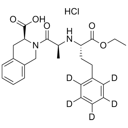 Picture of Quinapril-d5 HCl