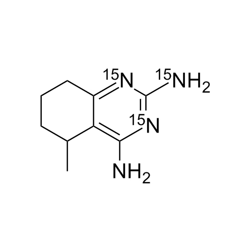 Picture of 5-Methyl-5,6,7,8-Tetrahydroquinazoline-2,4-Diamine-15N3