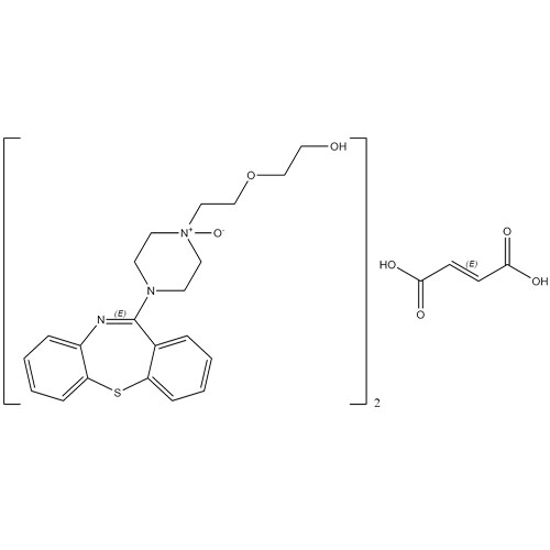 Show details for Quetiapine EP Impurity H Hemifumarate Picture of Quetiapine EP Impurity H Hemifumarate