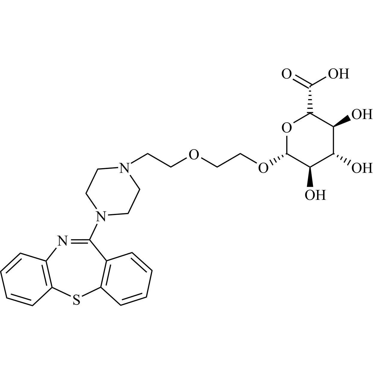 Show details for Quetiapine Glucuronide Picture of Quetiapine Glucuronide