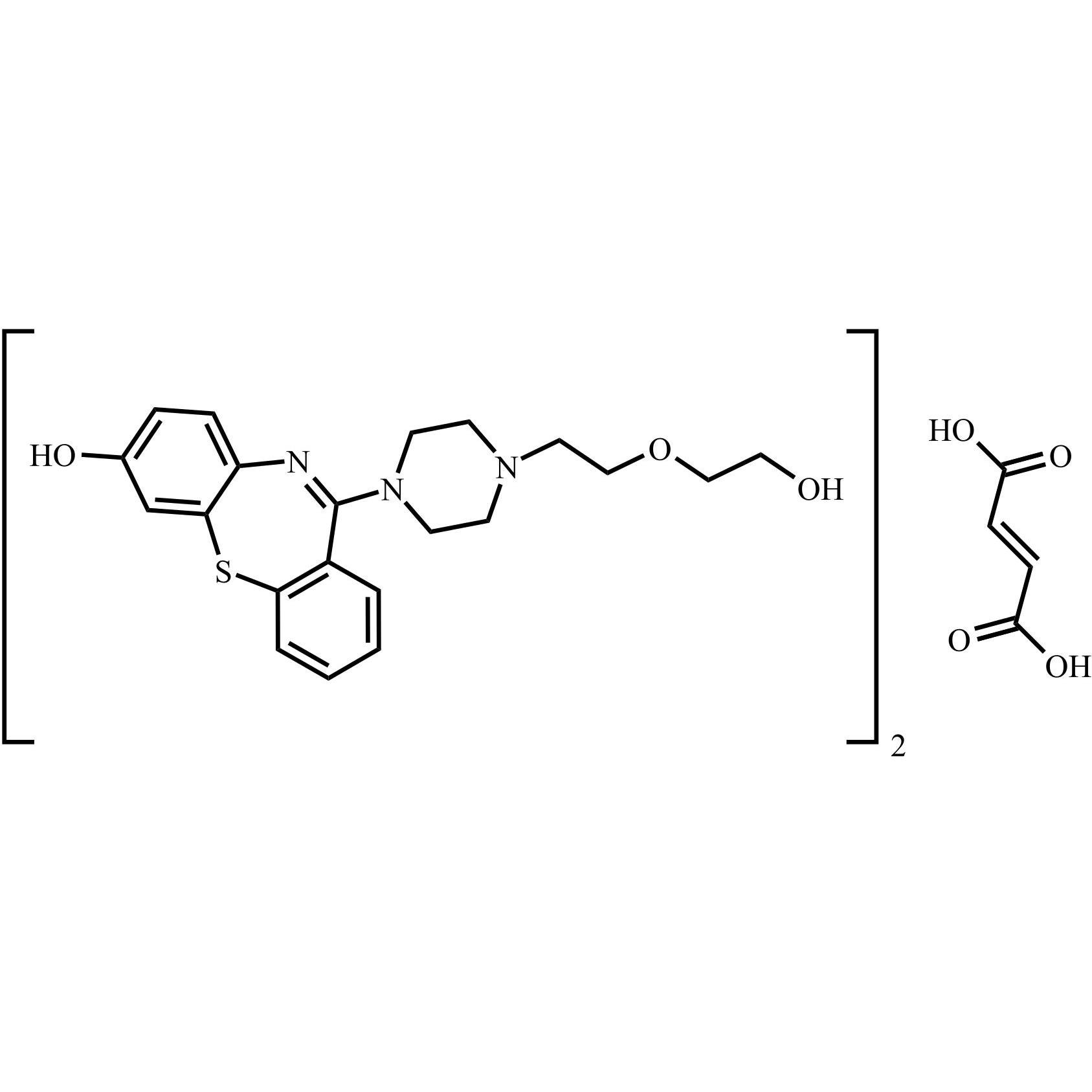 Show details for 7-Hydroxy Quetiapine Hemifumarate Picture of 7-Hydroxy Quetiapine Hemifumarate
