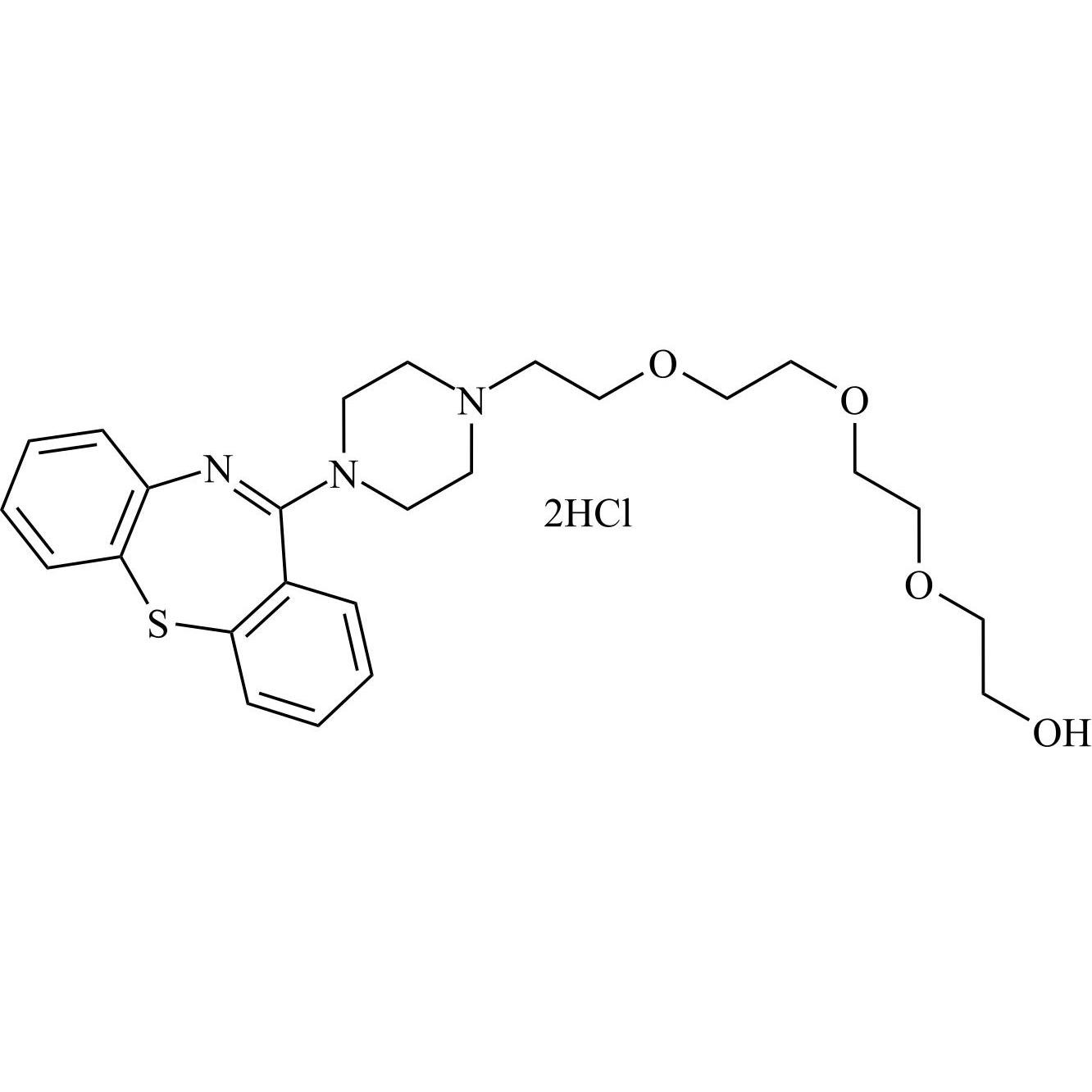 Show details for Quetiapine EP Impurity J DiHCl Picture of Quetiapine EP Impurity J DiHCl