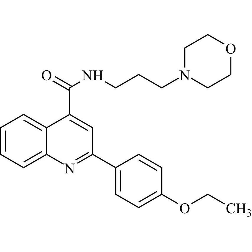 Picture of 2-(4-Ethoxyphenyl)-N-[3-(4-morpholinyl)propyl]-4-Quinoline Carboxamide
