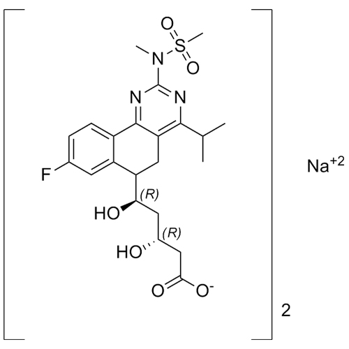Picture of Rosuvastatin Impurity H Sodium Salt - (5R) Isomer