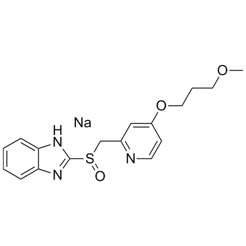 Picture of Racemic-Desmethyl Rabeprazole Sodium Salt