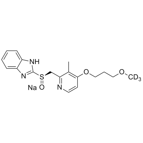 Picture of (R)-Rabeprazole-d3 Sodium Salt