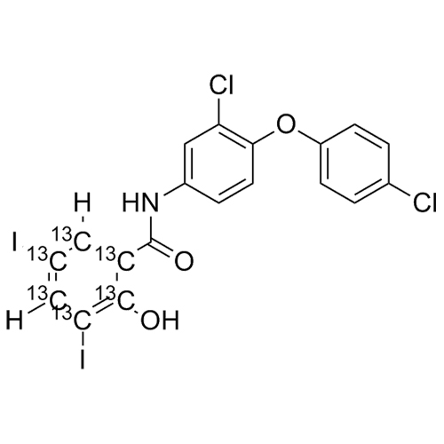 Picture of Rafoxanide-13C6