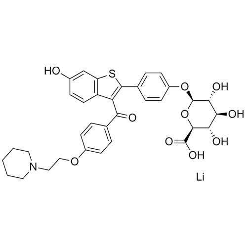 Picture of Raloxifene-4'-Glucuronide Lithium Salt