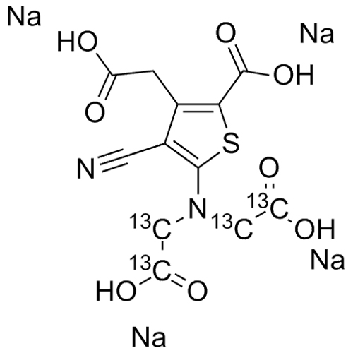 Picture of Ranelic Acid-13C4 Sodium Salt