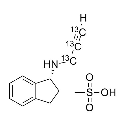 Picture of Rasagiline-13C3 Mesylate