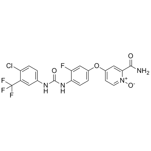 Picture of N-Desmethyl Regorafenib N-Oxide (M5 Metabolite)