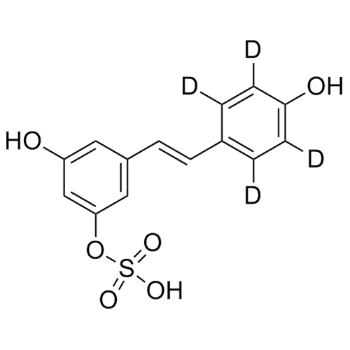 Picture of Resveratrol-d4 3-Sulfate