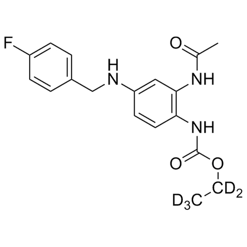 Picture of N-Acetyl Retigabine (Ezogabine)-d5