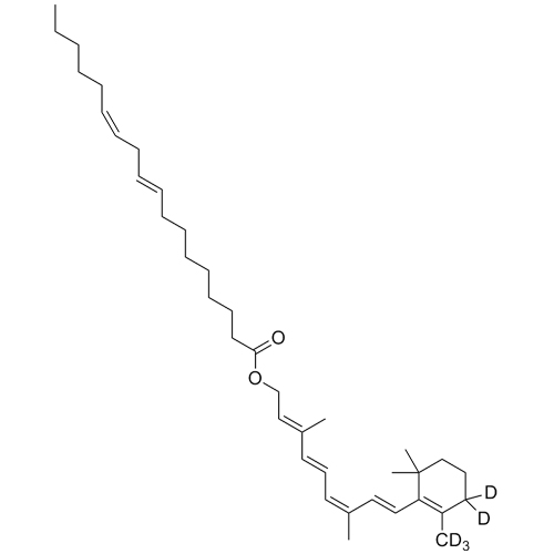 Picture of 9-cis-retinyl linoleate-d5