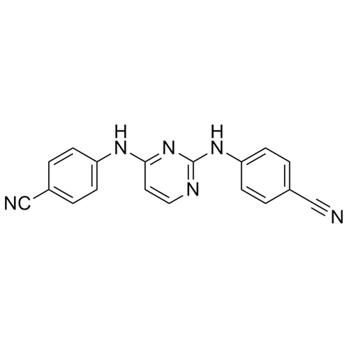 Picture of 4,4'-(pyrimidine-2,4-diylbis(azanediyl))dibenzonitrile