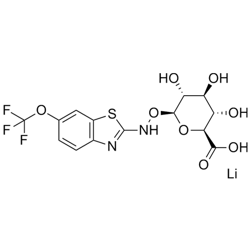 Picture of N-Hydroxy Riluzole-O-Glucuronide Lithium Salt