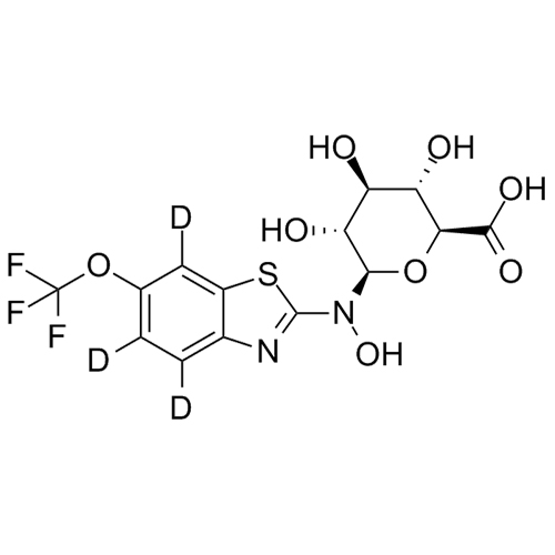 Picture of N-Hydroxy Riluzole-d3-N-Glucuronide