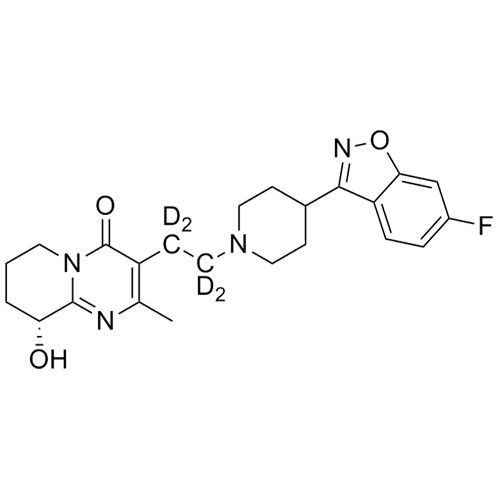 Picture of (R)-9-Hydroxy Risperidone-d4 ((R)-Paliperidone-d4))