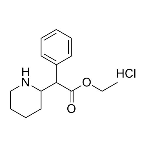 Picture of rac-Ritalinic Acid Ethyl Ester (Ethylphenidate) HCl