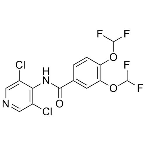 Picture of 3,4-Bis(difluoromethoxy) Roflumilast