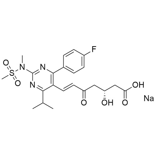 Picture of Rosuvastatin EP Impurity C (Sodium Salt)