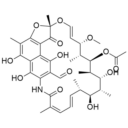 Show details for 3-Formyl Rifamycin Picture of 3-Formyl Rifamycin