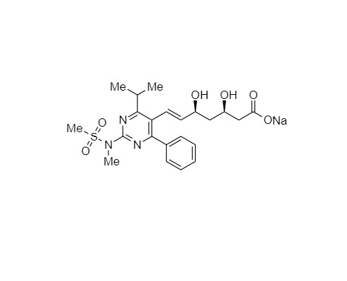 Picture of Rosuvastatin EP Impurity M Sodium Salt