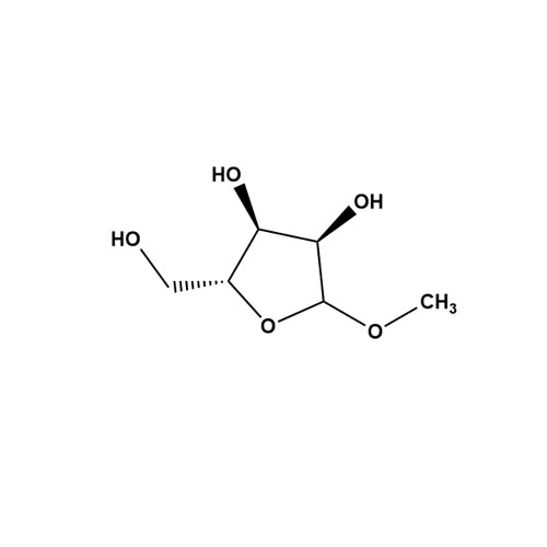 Show details for Methyl D-Ribofuranoside Picture of Methyl D-Ribofuranoside