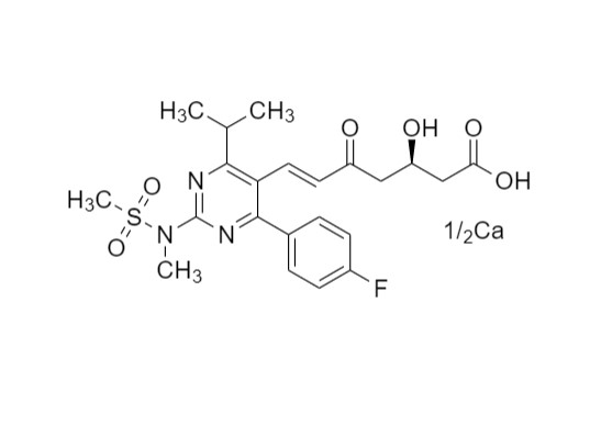 Picture of Rosuvastatin EP Impurity C Calcium Salt