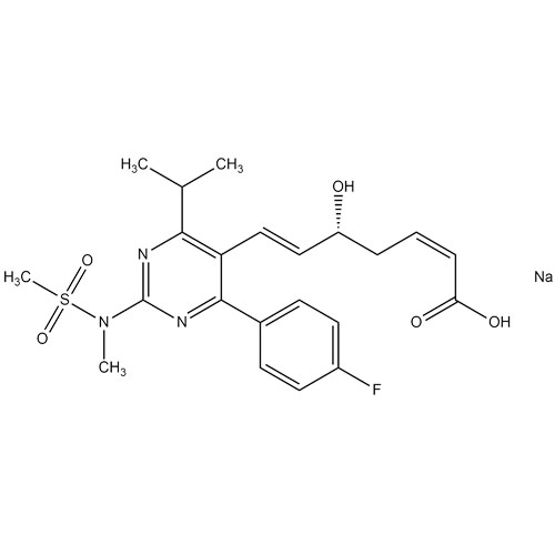 Picture of Rosuvastatin Dehydro Analog