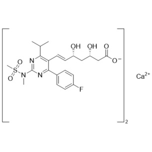 Show details for Rosuvastatin (3S,5R) Enantiomer (Calcium salt) Picture of Rosuvastatin (3S,5R) Enantiomer (Calcium salt)