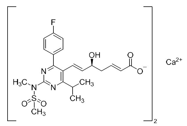 Picture of Rosuvastatin EP Impurity N Calcium Salt