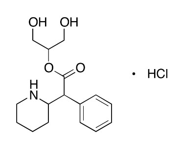 Picture of Ritalinic Acid 2-Hydroxy Glycerol Ester Hydrochloride