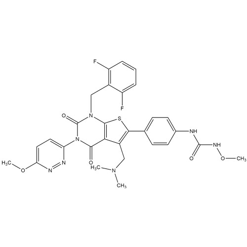 Show details for Relugolix Picture of Relugolix