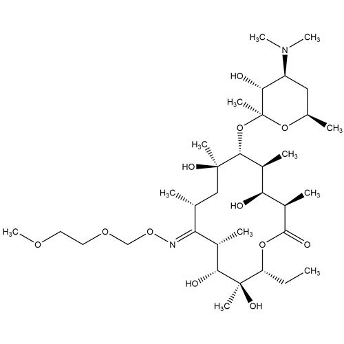 Show details for Roxithromycin EP Impurity B Picture of Roxithromycin EP Impurity B