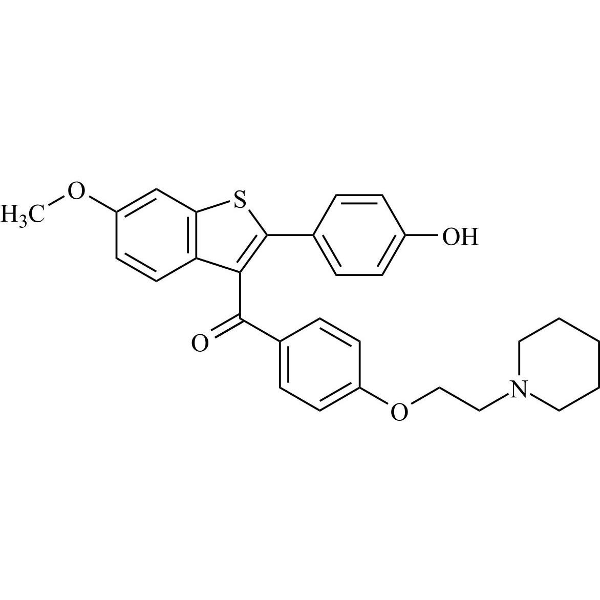 Picture of Raloxifene 6-Monomethyl Ether
