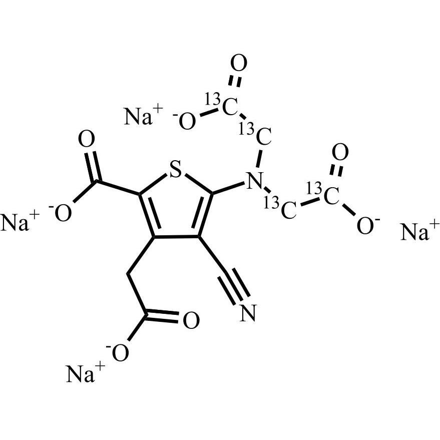 Picture of Ranelic Acid-13C4 Sodium Salt