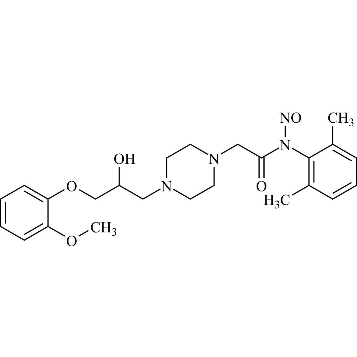 Picture of N-Nitroso Ranolazine