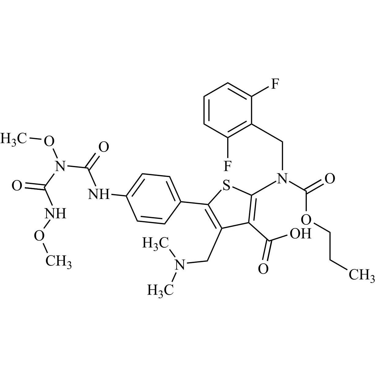 Show details for Relugolix Impurity 34 Picture of Relugolix Impurity 34