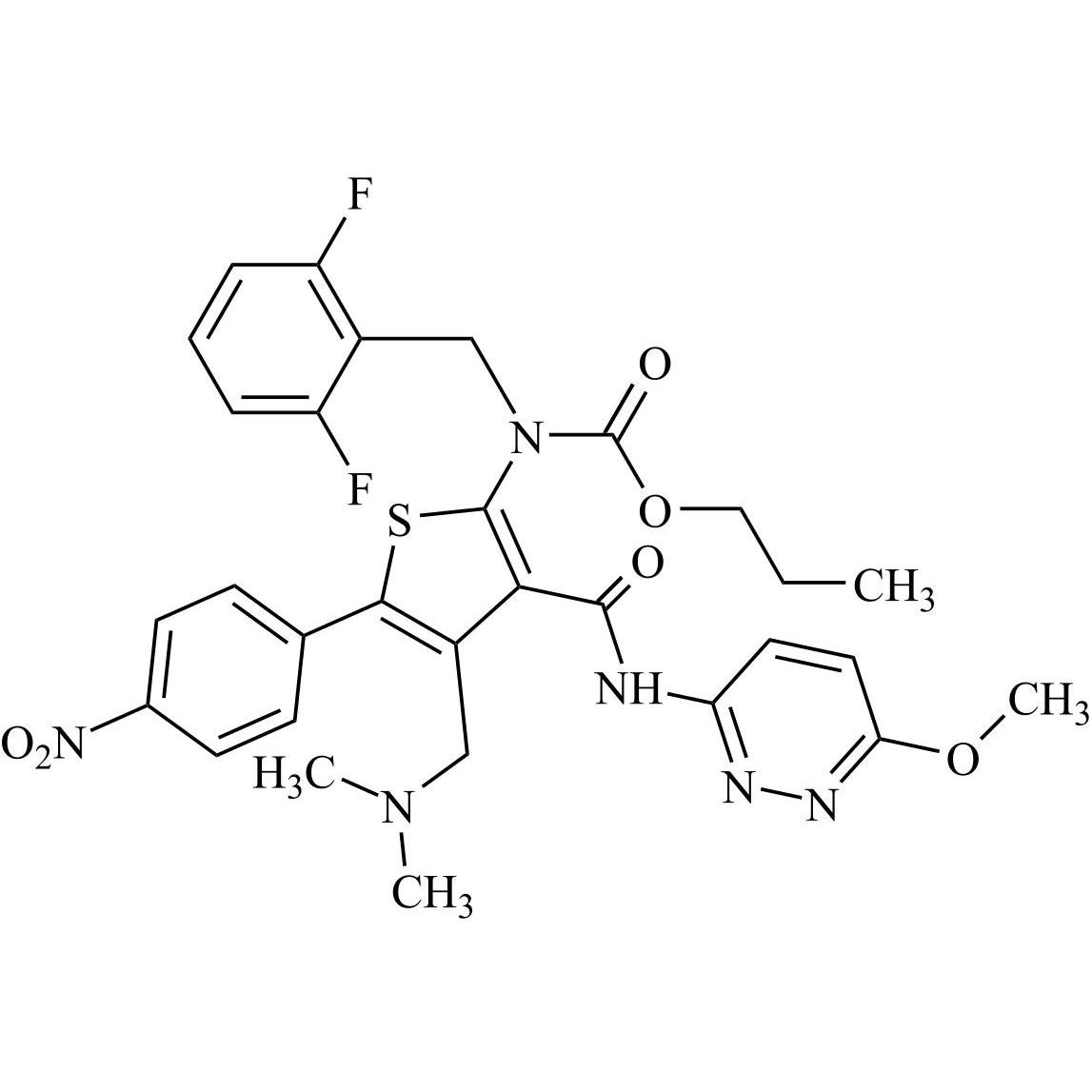 Show details for Relugolix Impurity 58 Picture of Relugolix Impurity 58