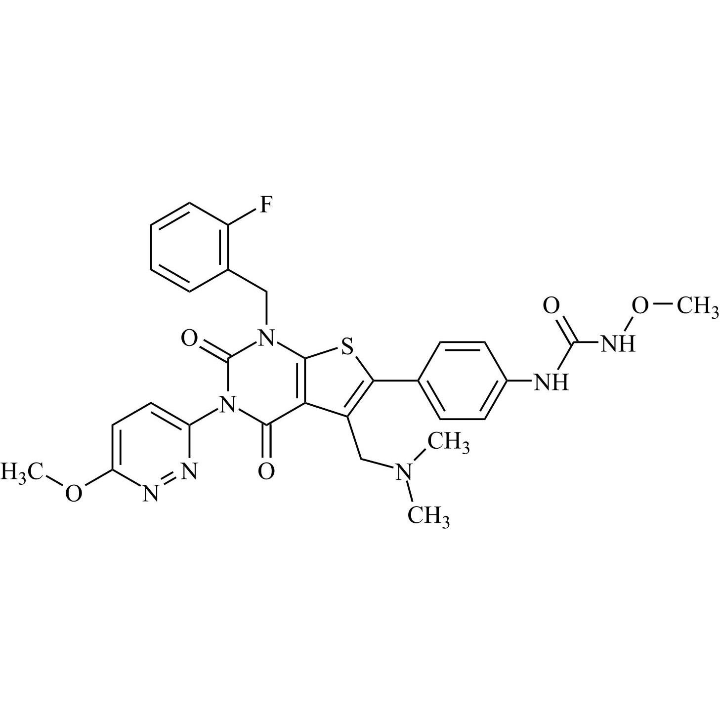 Show details for Desfluoro Relugolix Picture of Desfluoro Relugolix