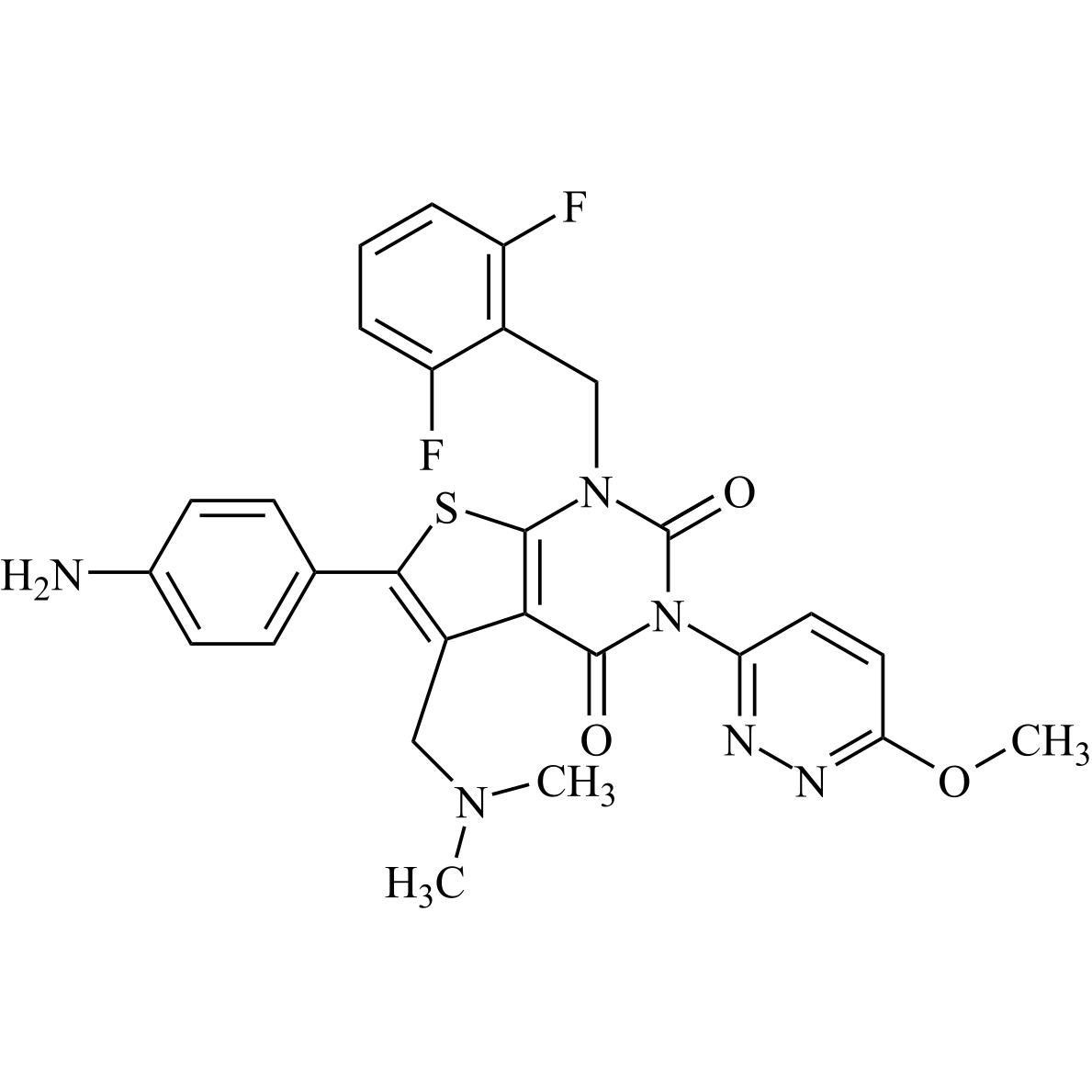 Show details for Relugolix Impurity 23 Picture of Relugolix Impurity 23